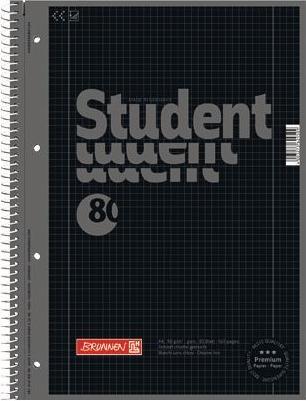 Produktbild Collegeblock (A4, Kariert, Kein Einband)