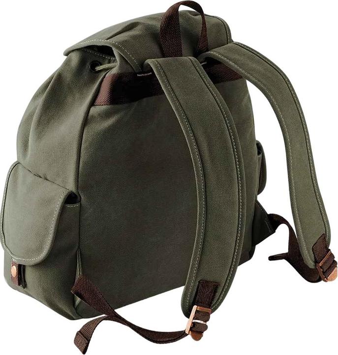 Actual product image Quadral Vintage Canvas Backpack (18 l)