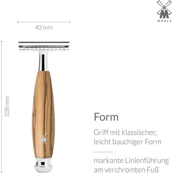 Produktbild Mühle Vivo Rasierset mit Halterung