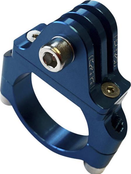 PRO CAMERA MOUNT HANDLEBAR BLUE 31.8 MM, 40 GRAMM