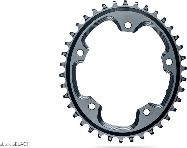 AbsoluteBLACK aBLACK Cyclocross OVAL CX 1x 110BCD 5 holes GREY GREY (42)