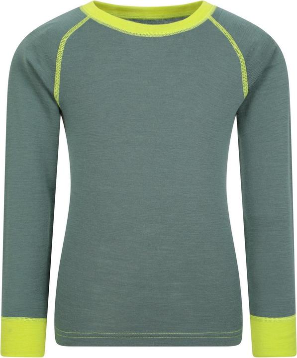 Immagine prodotto Mountain Warehouse Merino II Maglietta di Base Girocollo Bambini (140)