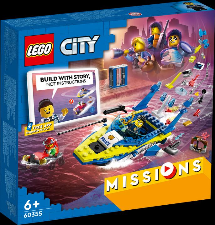 Produktbild LEGO Detektivmissionen der Wasserpolizei (60355, LEGO City)