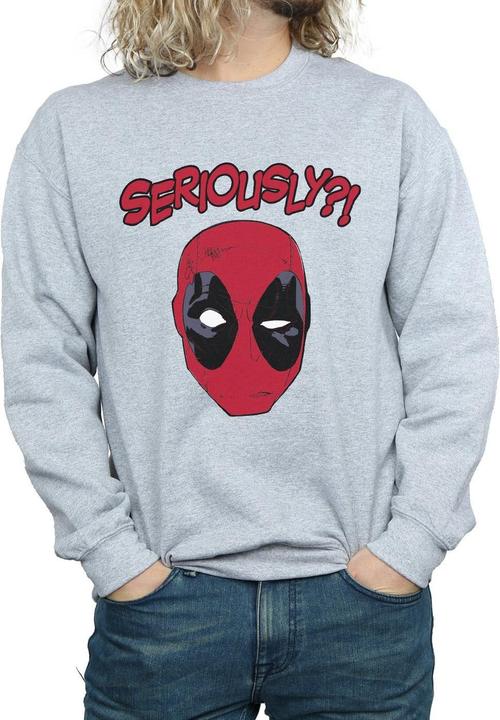 Image du produit - Sweat DEADPOOL SERIOUSLY - Homme (XXL)