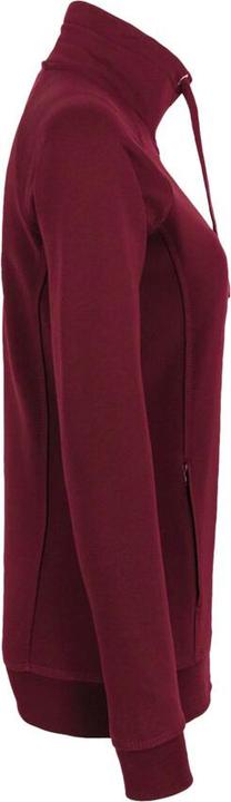 Actual product image Hakro Ladies Sweat Jacket College wine red, XL (XL)
