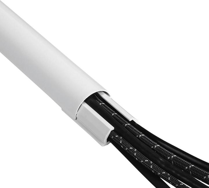 Actual product image Hama Aluminium cable duct, half round (Duct, 110 cm)