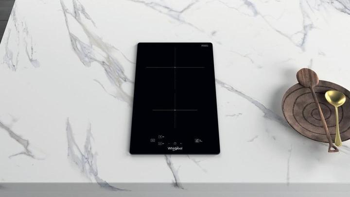 Actual product image Whirlpool WS Q0530 NE, Black, Integrated, 28 cm, zone induction hob, glass ceramic, 2 zone(s)