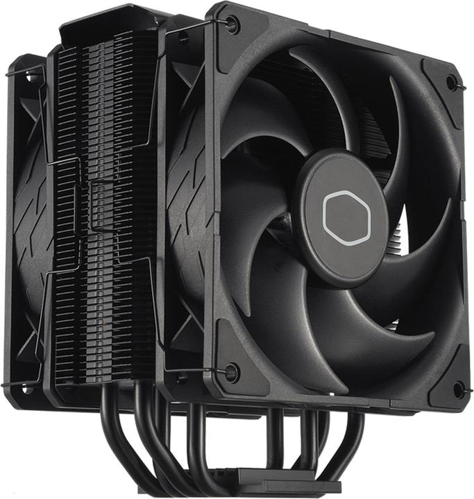 Produktbild Cooler Master CoolerMaster Hyper 212 Black X Duo, chladič CPU, 120mm fan LGA1700, AM5, univ. socket (152 mm)