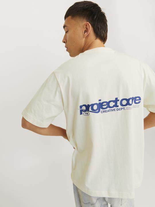 Image du produit Jack & Jones Jcounion Back Print Tee Ss Crew Noos (L)