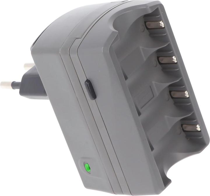Produktbild AccuCell CR123 Ladegerät (4 Stk., CR123A, 500 mAh, Ladegerät inkl. Akku)