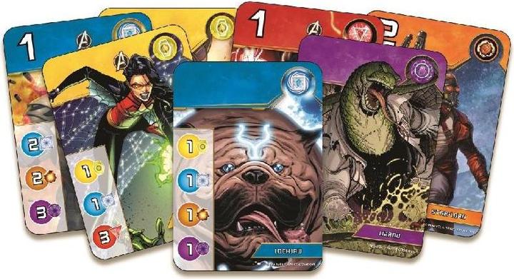 Produktbild Asmodée SCOD0068 - Splendor Marvel - Kartenspiel, 2-4 Spieler, ab 10 Jahren (DE-Ausgabe) (Deutsch)