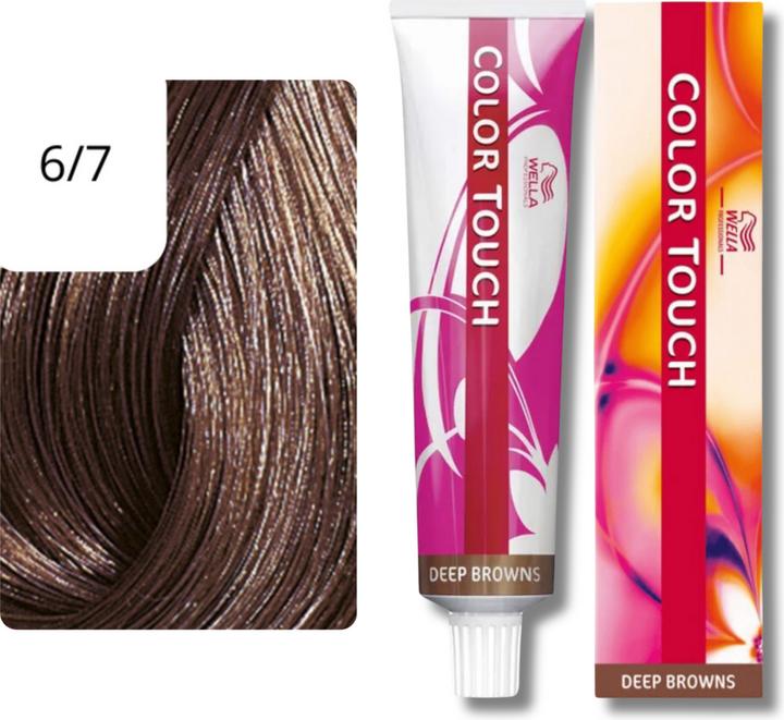 Actual product image Wella Color Touch Deep Browns (6/7 dark blond brown)