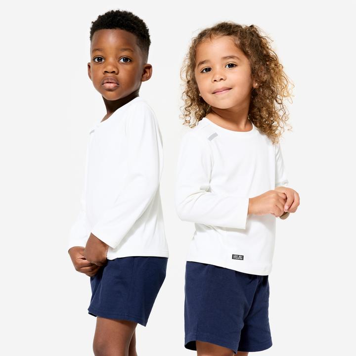 Produktbild Decathlon UV-Shirt langarm Kinder - weiss (86, 85 C)