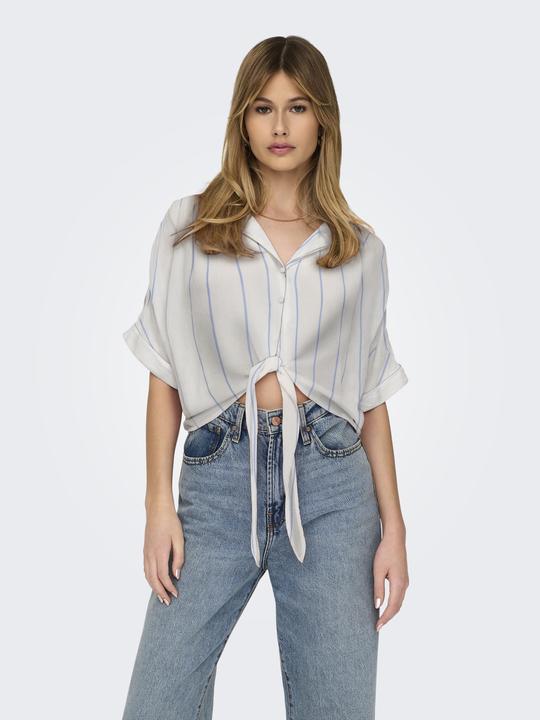 Produktbild Only Onlpaula Life S/S Tie Shirt Wvn Noos (XL)