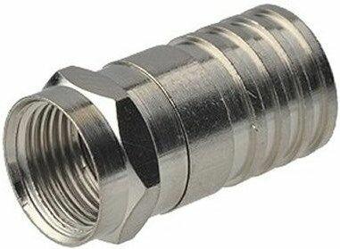 Actual product image Cabelcon Cablecon F-56-ALM 5.1/8.4 F-crimp connector PROFESSIONNEL - 100 pcs. (Plugs and connectors)