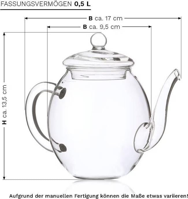 Image du produit Creano Le thé en fleur (0.50 l)
