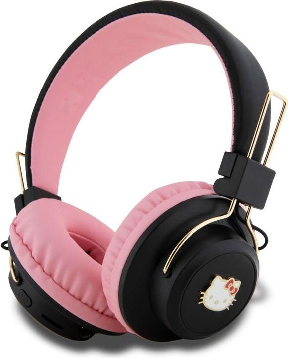 Image du produit Hello Kitty słuchawki nauszne Bluetooth HKBH9KHLMP różowe/pink Metal Logo (8 h, Sans fil)