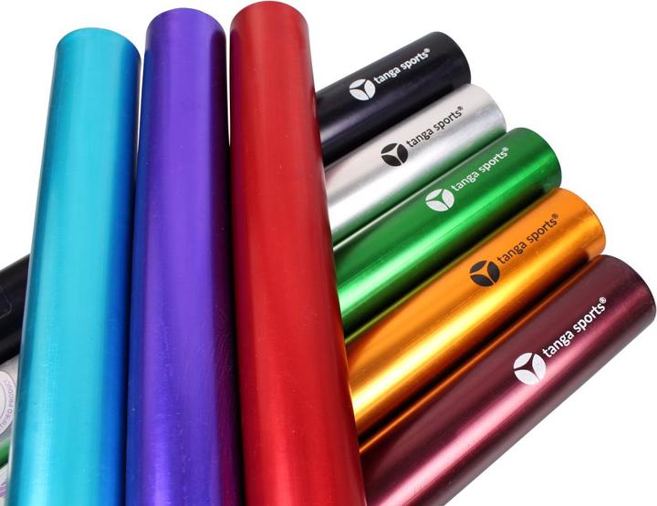 Actual product image Tanga Sports Aluminium baton, set of 8, 3.8 cm