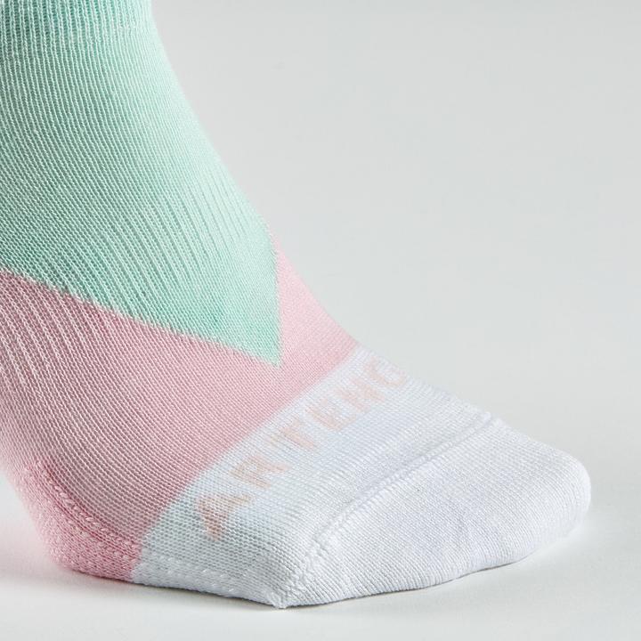 Produktbild Artengo Tennissocken Low 3er-Pack - RS 160 Color Block rosa (35, 38)