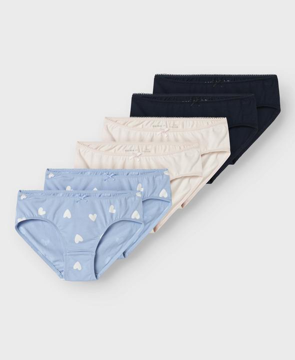 Image du produit Name it Nkfbriefs 6p Hearts Noos (122, paquet de 6)