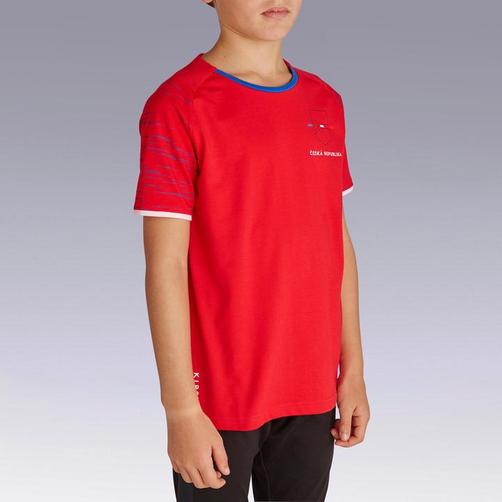 Actual product image Kipsta Football Shirt FF100 Czech Republic Kids (5, 6)