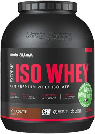 Actual product image Body Attack Extreme Iso Whey Professional (Banana, 1 pcs., 1800 g)