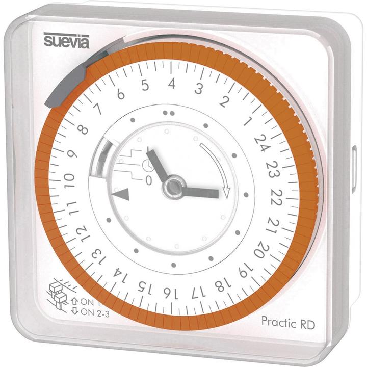 Actual product image Suevia Practic RD analog timer power reserve