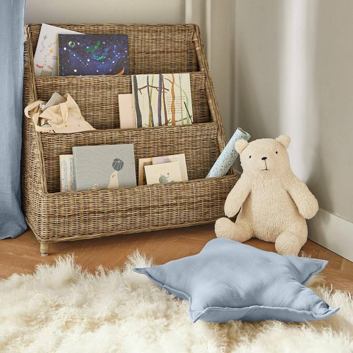 Image du produit Loberon Coussin Étoilie bleu (45 cm, H)