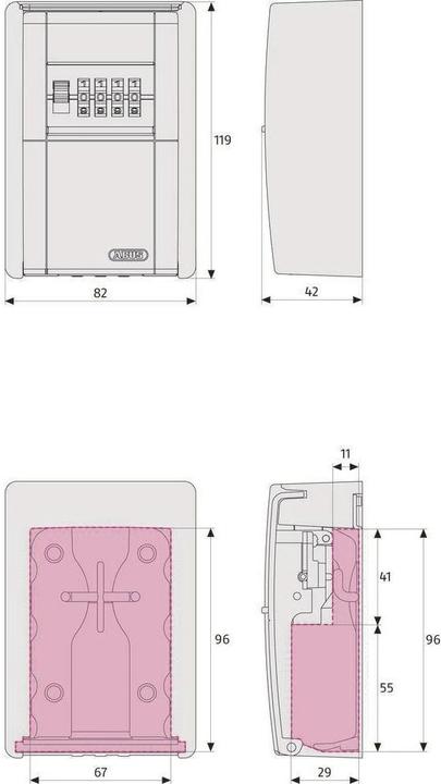 Productafbeelding Abus KeyGarage 787