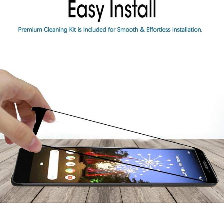 Produktbild Screenguard Google Pixel 3a Full Screen Panzerglas Schutzfolie 2.5D 9H (1 Stück, Google Pixel 3a)