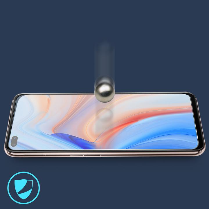 Produktbild Avizar Kristallklare Folie, Glas-Displayschutz (1 Stück, Oppo Reno 4 Z 5G)