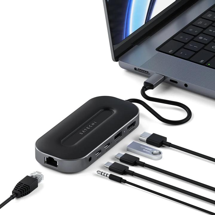 Produktbild Satechi ST-U4MGEM (USB-C, 7 Ports)