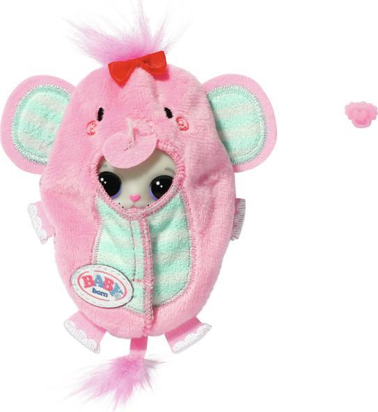 Produktbild Zapf Creation 904466 BABY born Surprise Pets 3 - kleine Tiere, mit Kokon, Anhänger, Schnuller, Gebur