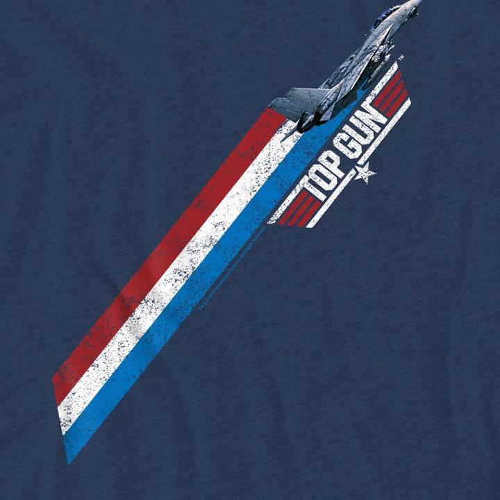 Actual product image Top Gun Unisex Adult Stripes T-Shirt (XL)