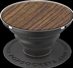 Actual product image PopSockets Wood Rosewood