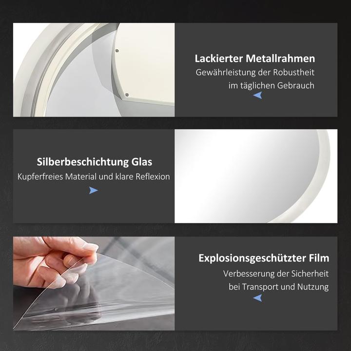 Actual product image Jamb Badspiegel (70 x 70 cm)