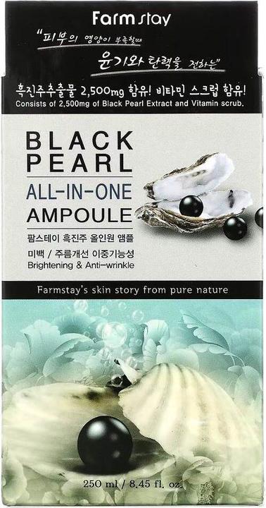 Image du produit Farm Stay Perle noire Ampoule tout-en-un (250 ml)