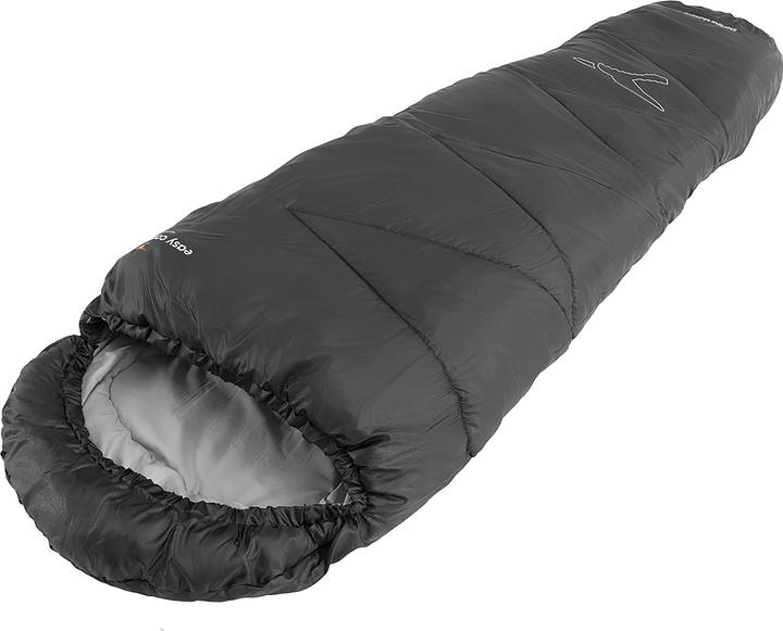 Easy Camp Starling Mummy Black Jr. Erwachsene & Kinder Mumienschlafsack Polyester Schwarz (170 cm)