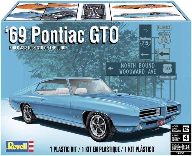 Produktbild Revell 69 Pontiac GTO The Judge 2N1