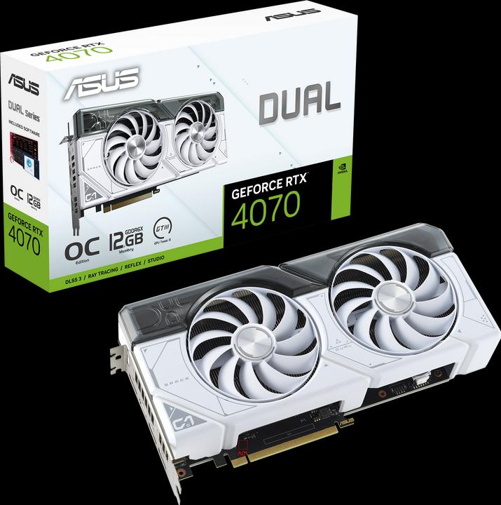 ASUS Dual GeForce RTX 4070 White OC Edition (12 GB)