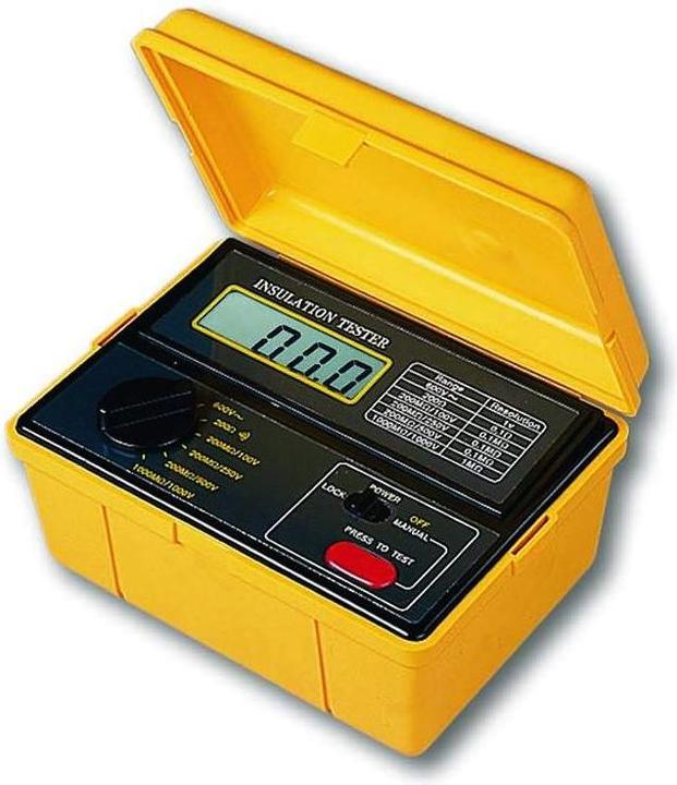 Image du produit Elbro Testeur de résistance d'isolation EIT2531, jaune