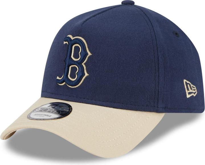 New Era A-Frame 9Forty Cap MOLESKIN Boston Red Sox navy (One Size)