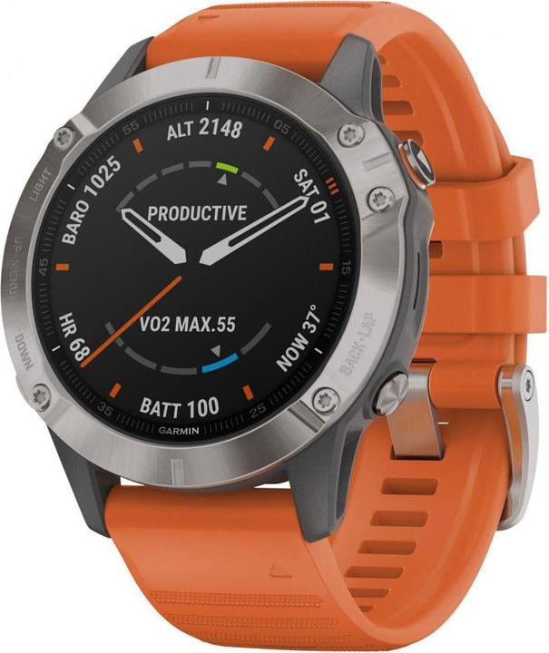 Produktbild Garmin Fenix 6 Sapphire Titanium (47 mm)