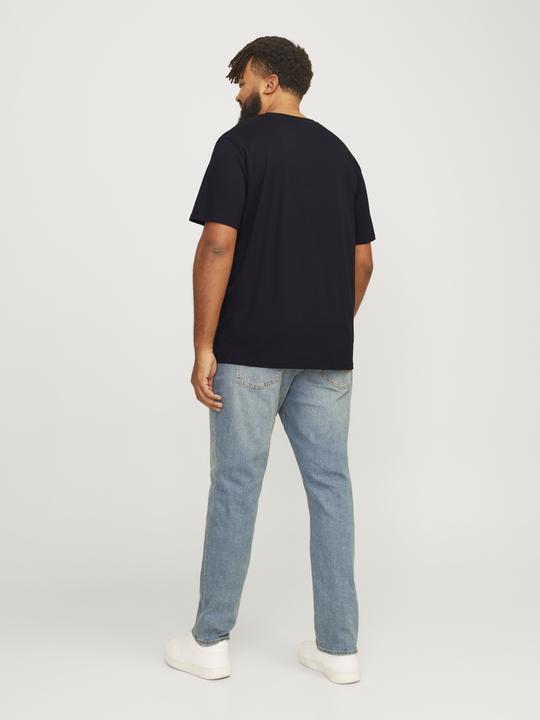 Produktbild Jack & Jones Jjelogo Tee Ss O-Neck 2 Col Aw24 S Pls (6XL)