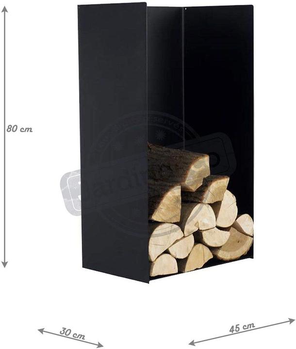 Actual product image Magnus R148 Firewood Rack (45 x 60 x 80 cm)