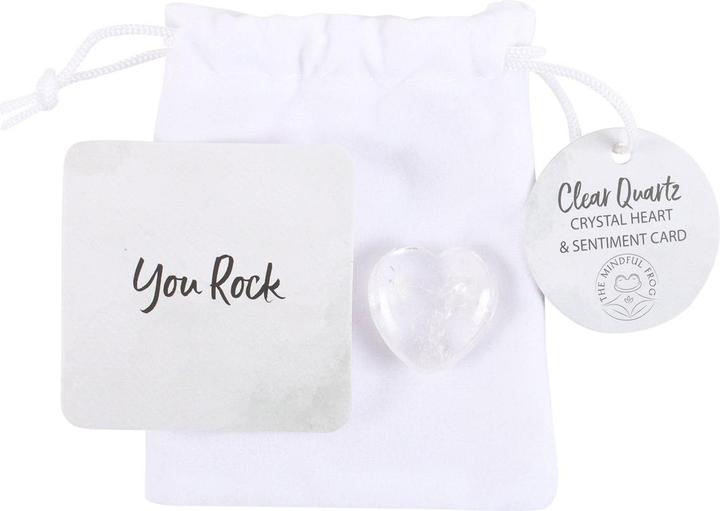 Immagine prodotto Something Different You Rock Quarzo Cuore Cristallo Decorativo