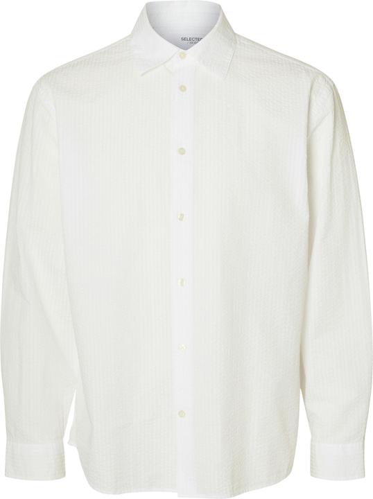 Selected Homme Seersucker Langarmhemd