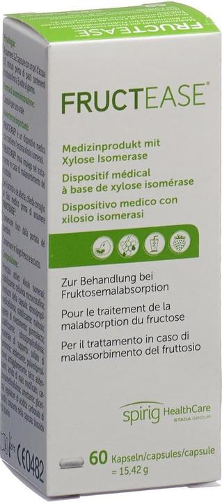 Actual product image Fructease enzyme preparation for fructose intolerance - 60 capsules (60 Piece, Capsules, 39 g)