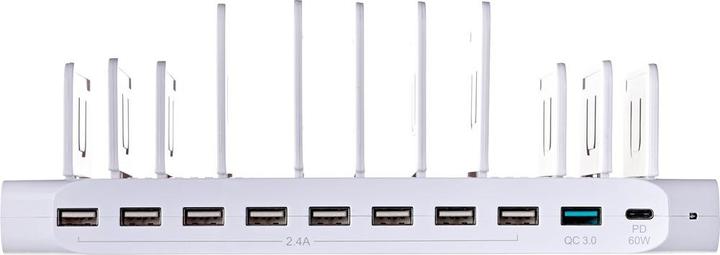 Actual product image Unitek Y-2190 Charging station 8x (USB-C, 10 Ports)