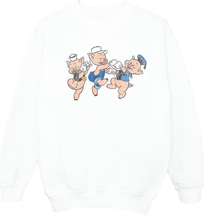 Image du produit Disney - Sweat THREE LITTLE PIGS HAVING FUN - Fille (152, 158)